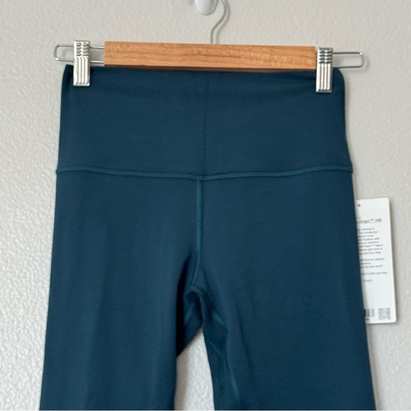 NWT lululemon Align High-Rise Pant 28" Indochine Blue Green Size 6 - Picture 7 of 10